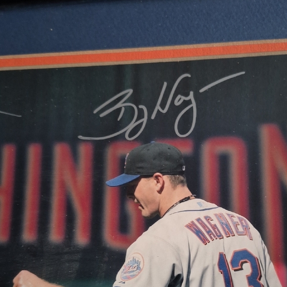 Framed Baseball Memorabilia with Black Frame - Picture 2 of 5